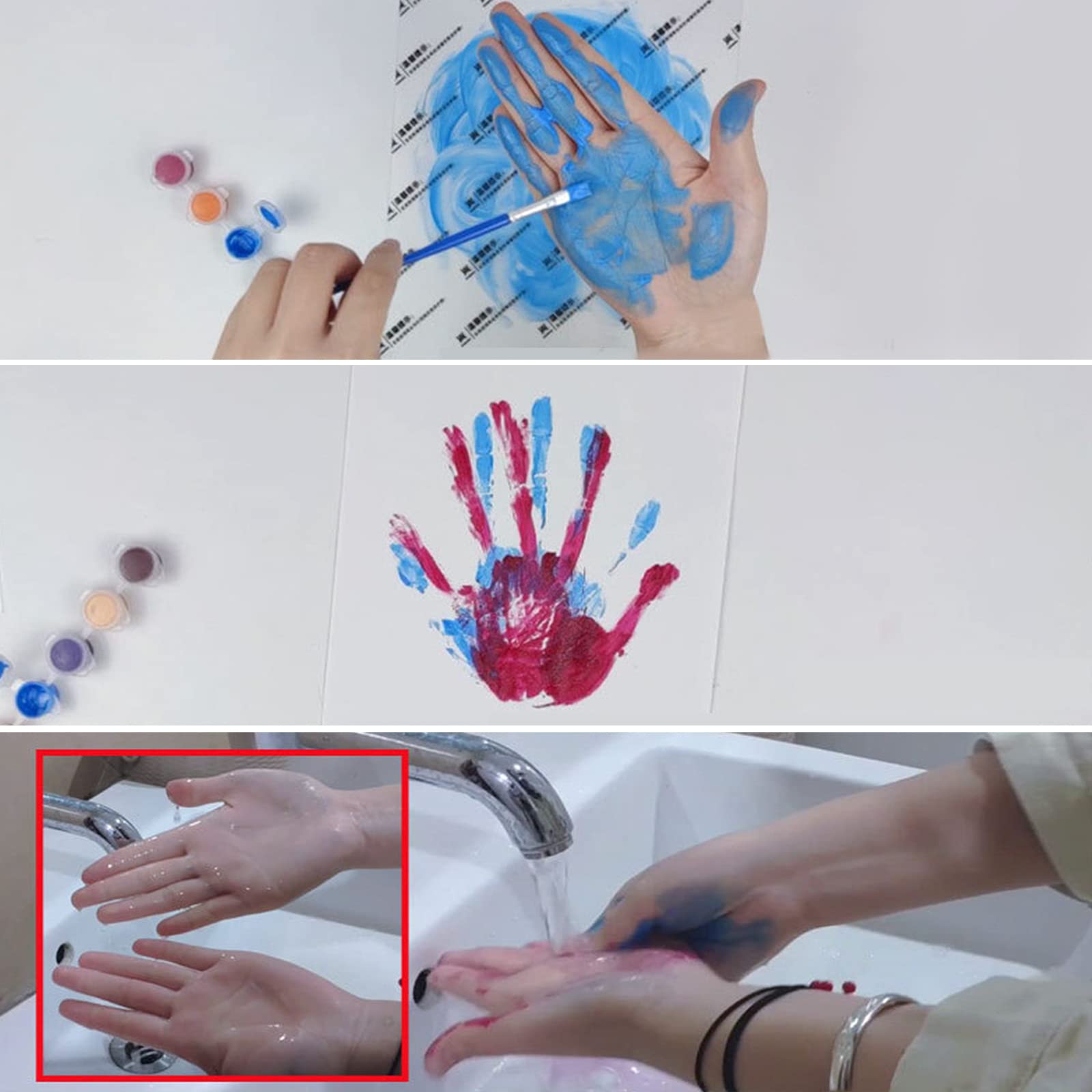 Baby Art - Fotolijst Incl. Gipsafdruk Set Om Zelf Te Maken, Eenvoudig En Hardt Snel Uit, Voor Handafdruk En Voetafdruk Van Uw Baby, Vensterbeeldframe, Grijs : Baby Art
