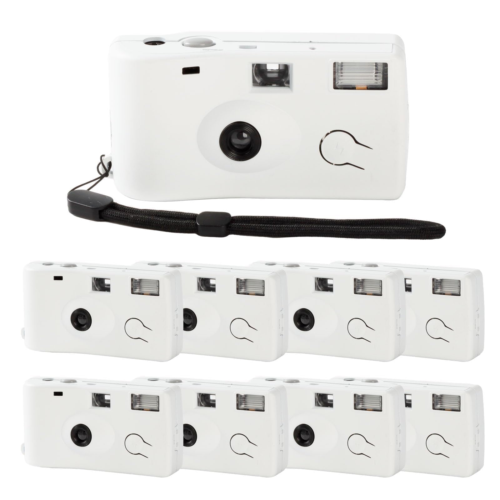 PJPSAA 8 Pack of Disposable Cameras for Wedding Bulk Single Use Flash 35mm 17 Film 200 ISO Film Camera for Birthday Concert Travel Anniversary Party Supplies-picture-20