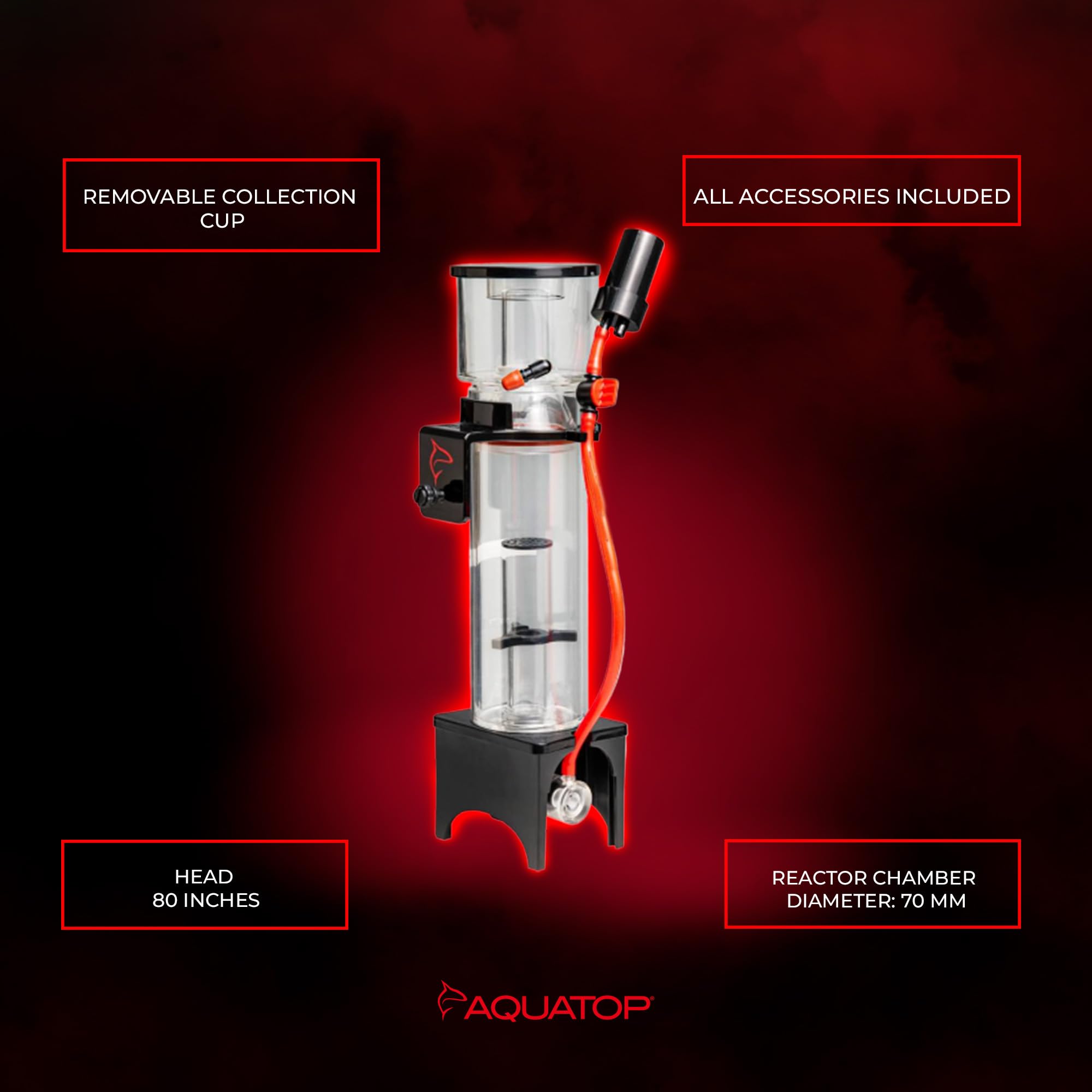 View of Snapklik.com : Xyclone Mini DC Protein Skimmer Filtration For Saltwater ...