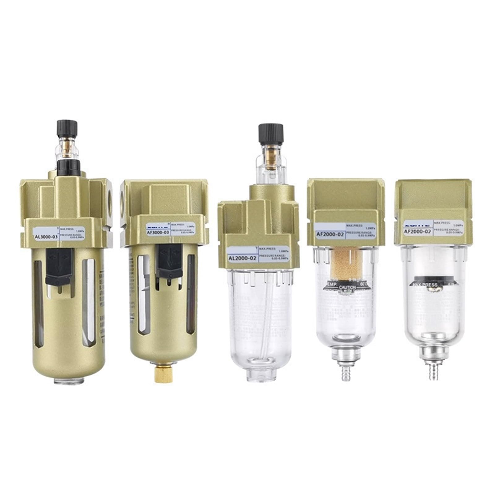 Jwvialel Af3000-03Plasticcore Air Filter Af2000-02 To Oil Mist Device Al3000-03/4000-04 Source Oil-Water Separator 1Pcs(Af3000-03Plasticcore)