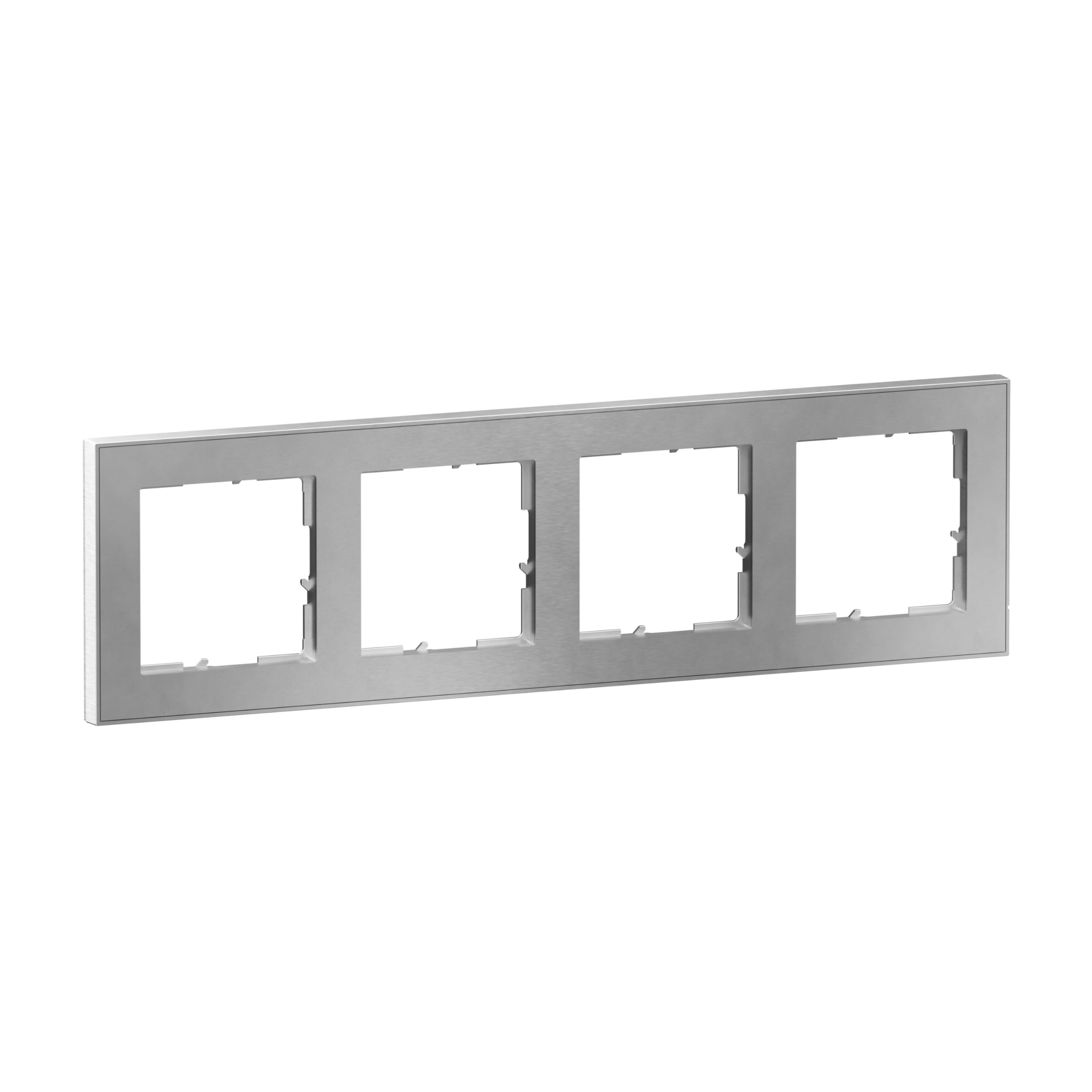 Cadre Legrand Seano+ quadruple pour regrouper 4 prises de courant