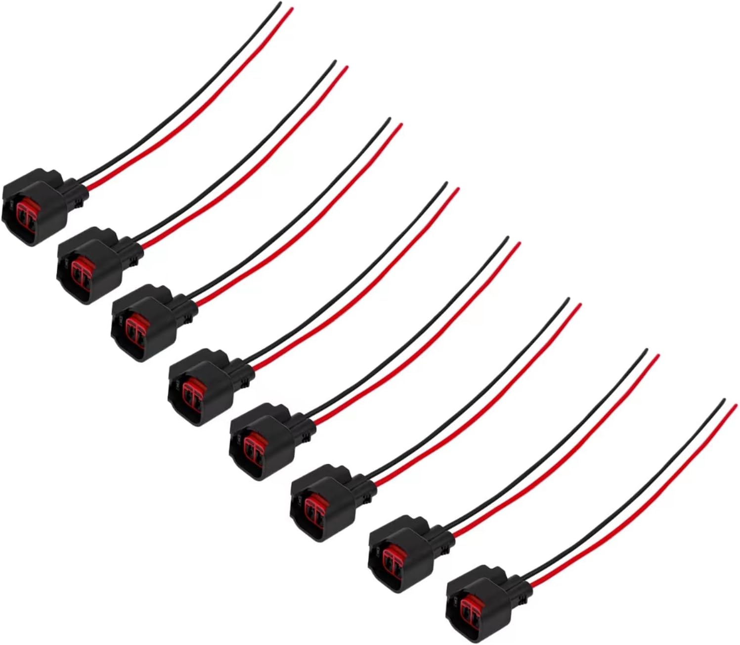 Fuel Injector Pigtail Connector Plug Wire EV6 EV14 Fit for