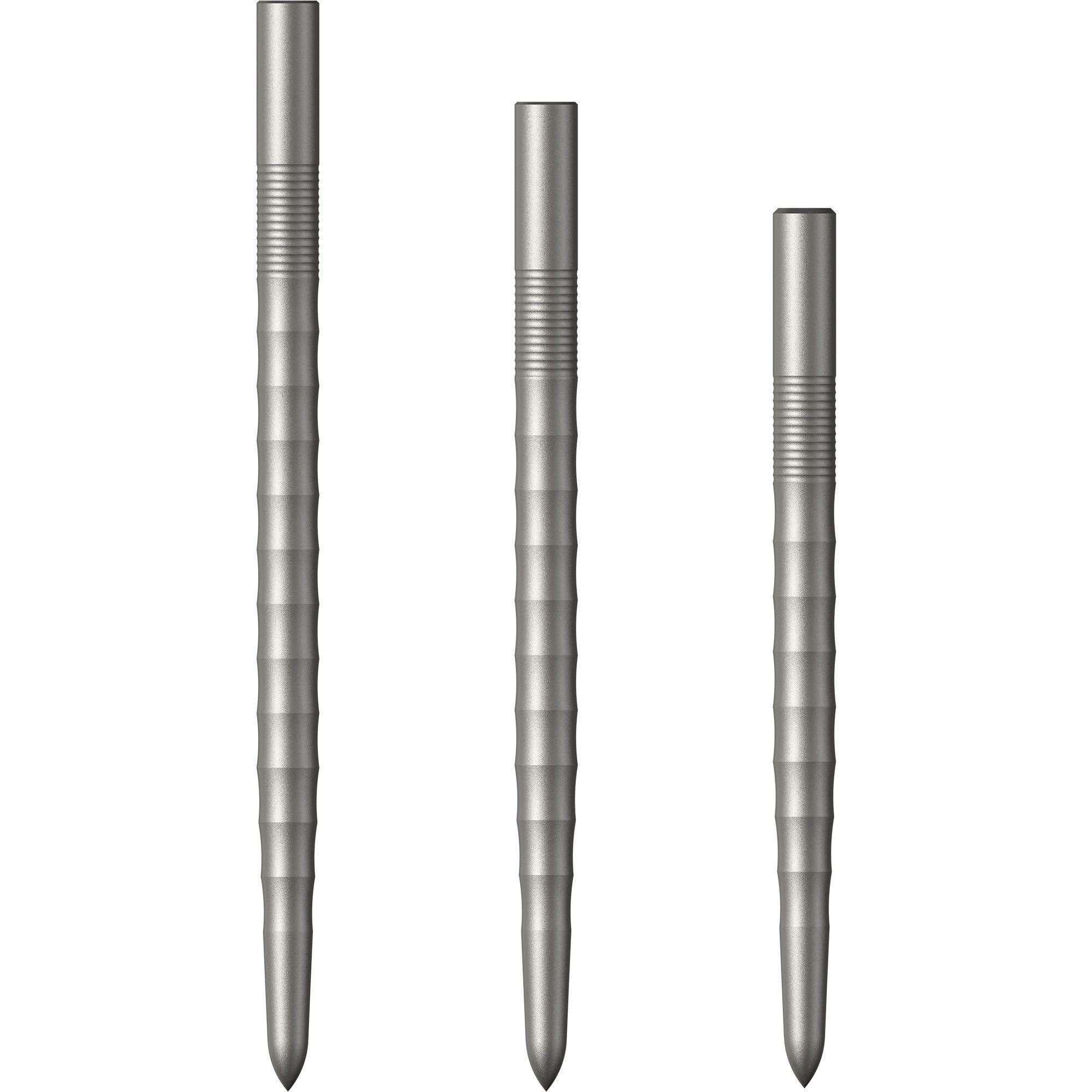 Mission Darts Ripple, Steel Tip, Replacement Points, Silver, 36mm (X2732)