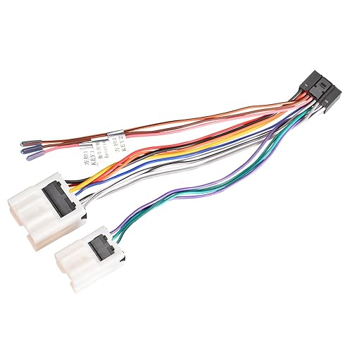 SZSAUTO 10+6 pines adaptador de cable de radio conector XE24 para Infiniti Nissan Suzuki selecto 95-13 para instalación estéreo del mercado de