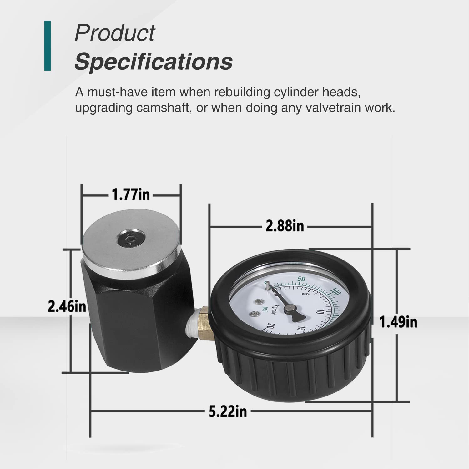 Amazon.co.jp: 66835 ミニバルブスプリングテスター 0~300ポンド