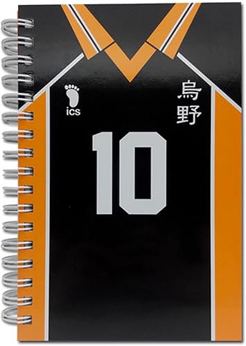 Great Eastern Entertainment Haikyu!!# 10 Team Uniform Cuaderno de tapa dura