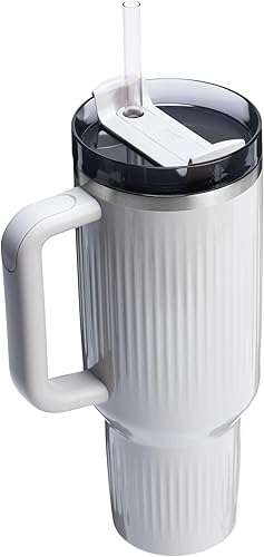 Miniatura 92 de STANLEY Quencher H2.0 Vaso Térmico con asa y pajilla, 64 onzas, tapa Flowstate de 3 posiciones, gran capacidad para viajes y deportes, vaso de acero