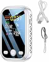 Rilevatore Qualit&agrave; Aria 5-in-1 - Sensore HCHO TVOC Temperatura - Display A Colori Portatile