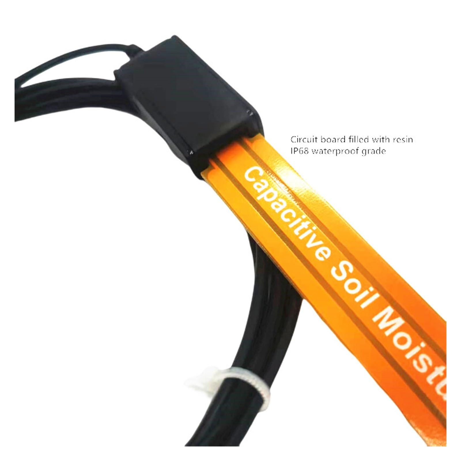 Mesure de l'humidité du Sol Capteur d'humidité et de température du Sol capacitif numérique étanche Anti-Corrosion for l'agriculture Fiable et précis