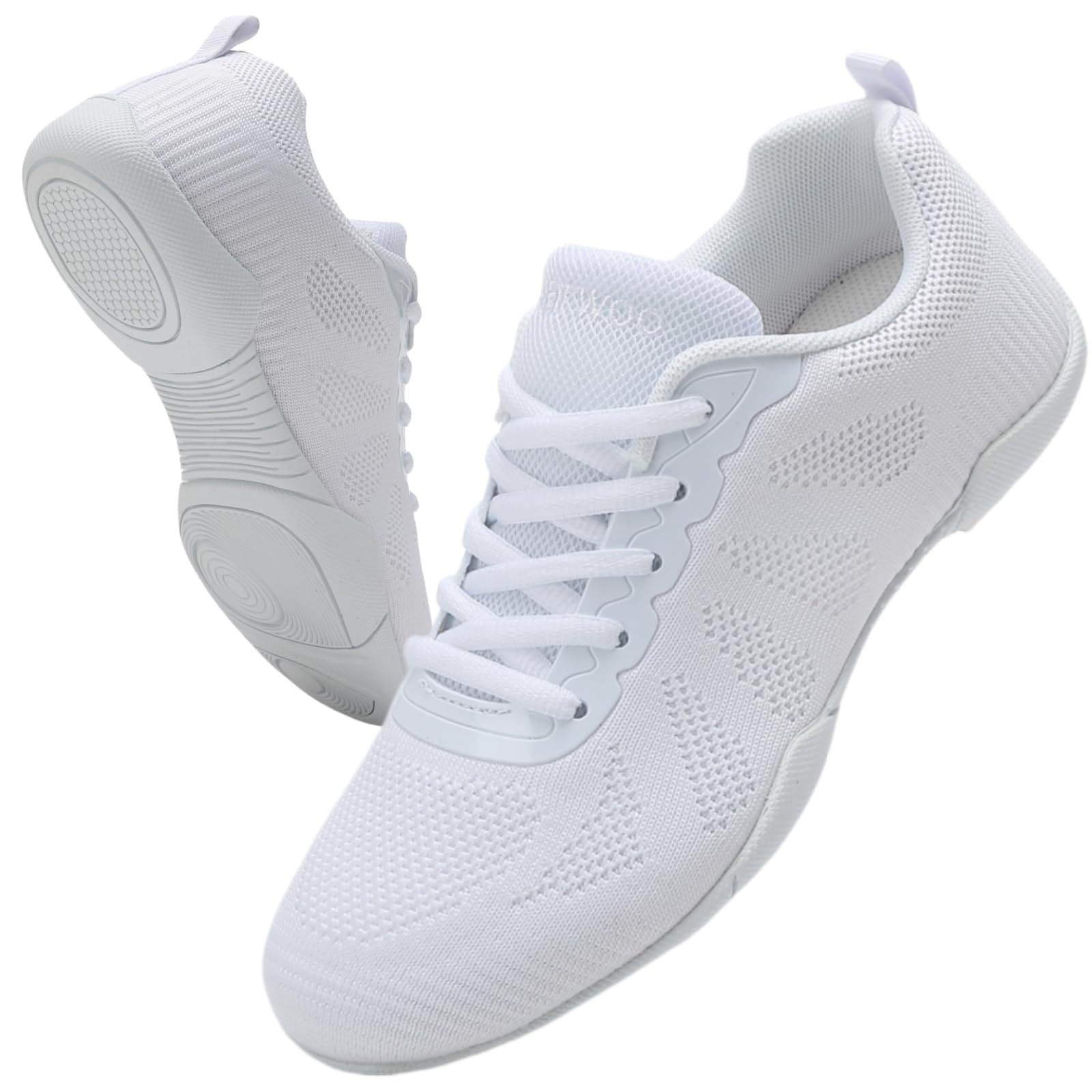 Zapatillas Cheerleading Cheer Shoes Zapatos de Porrista para Mujer Cheerleader Calzado de Animadora para Niña Bailar Gimnasia Flexibles Jazz Yoga Entrenamiento
