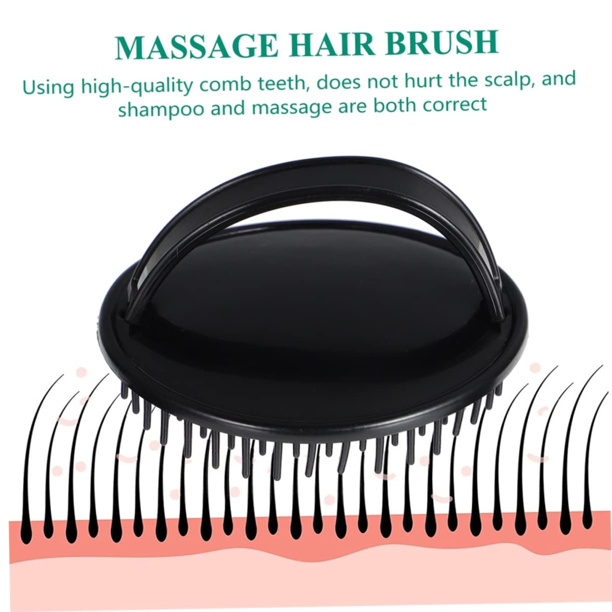 5 Set Massaggiante Per Capelluto Massaggiatore Shampoo Ergonomico Dei Adatta Tutti Tipi Materiale E Resistente 4 Pezzi * 5