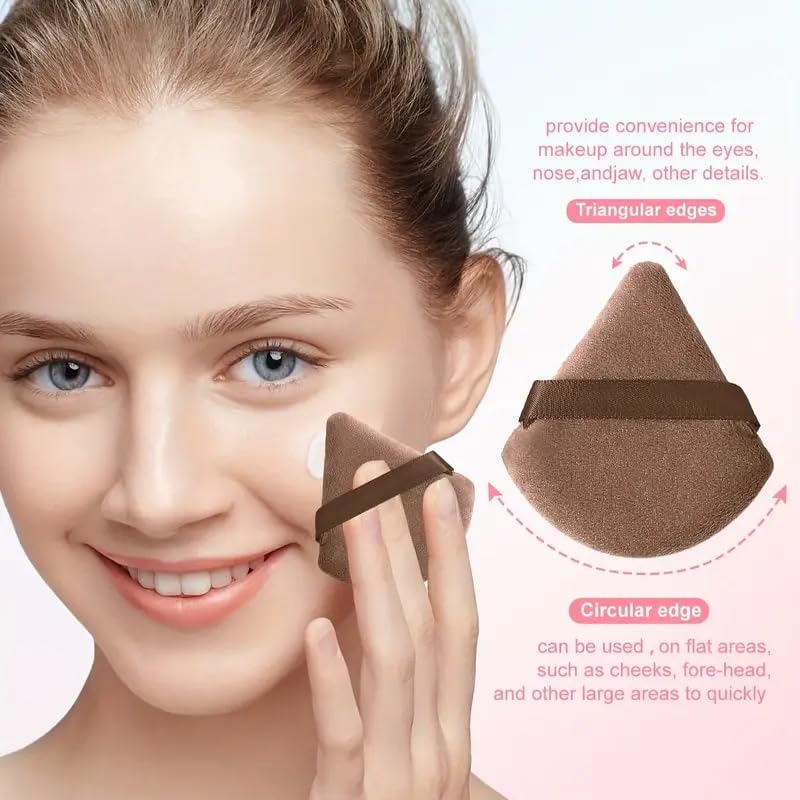 HGHDBT 44Pcs Brown Makeup Brushes Set Professional Makeup Kit Multi-functional Makeup Tool Set with Facial Makeup Accessories, Foundation Makeup Brush Kit Eye and Face Make up Brushes & Tools - Image 8