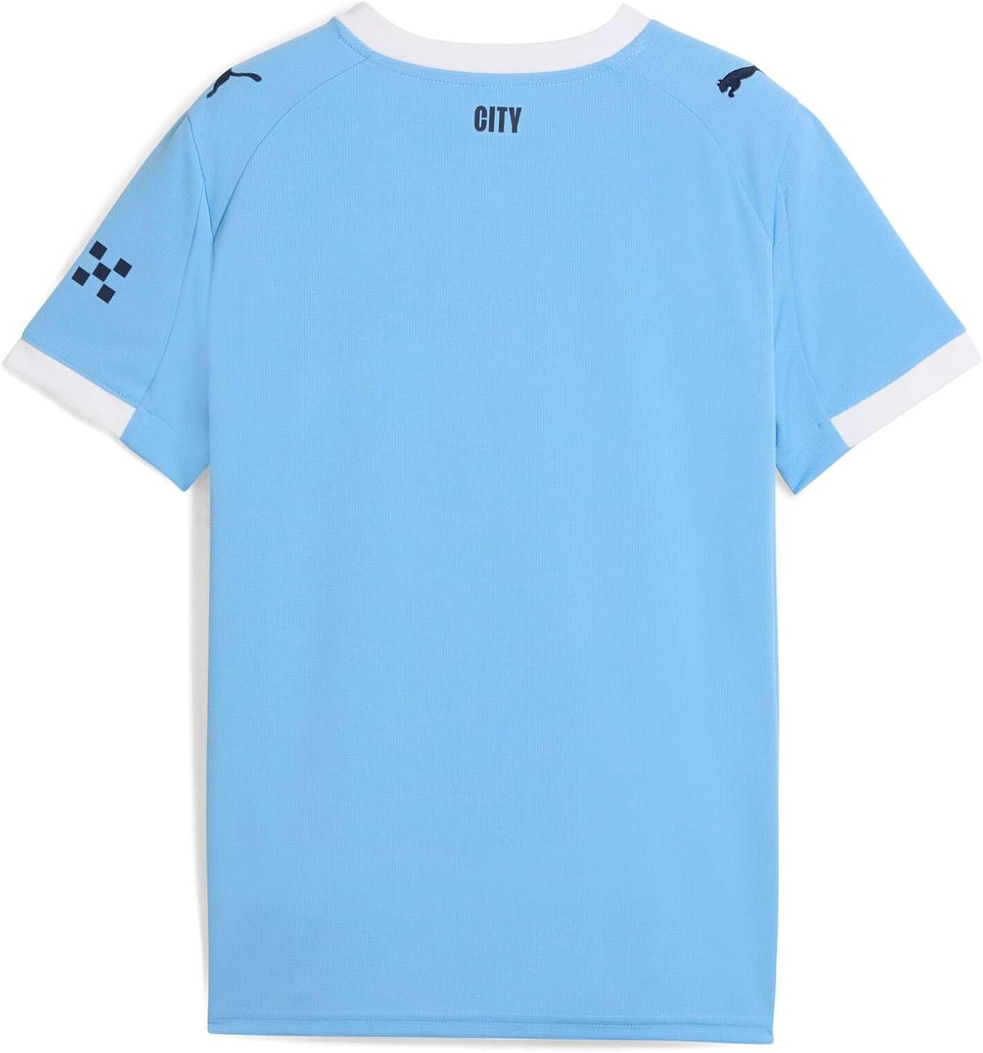 Manchester City FC Kids 2025/26 Home Soccer Jersey - Team Light Blue - Image 6