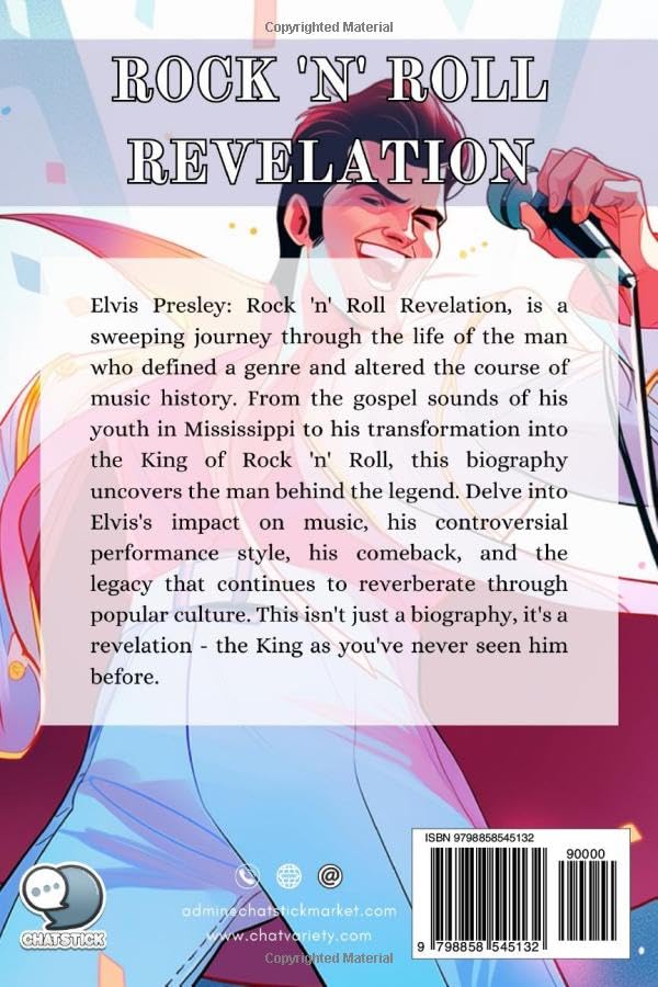 Miniatura 2 de Elvis Presley Rock 'n' Roll Revelation A Biography That Explores The Life, Music, And Cultural Impact of Elvis (Legends of Time Profiles of
