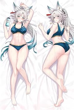 Feixiao Cosplay Dakimakura Hugging Body Pillow Case, Costume Anime Otaku, 2-Side HD Pillowcase Cover Model B