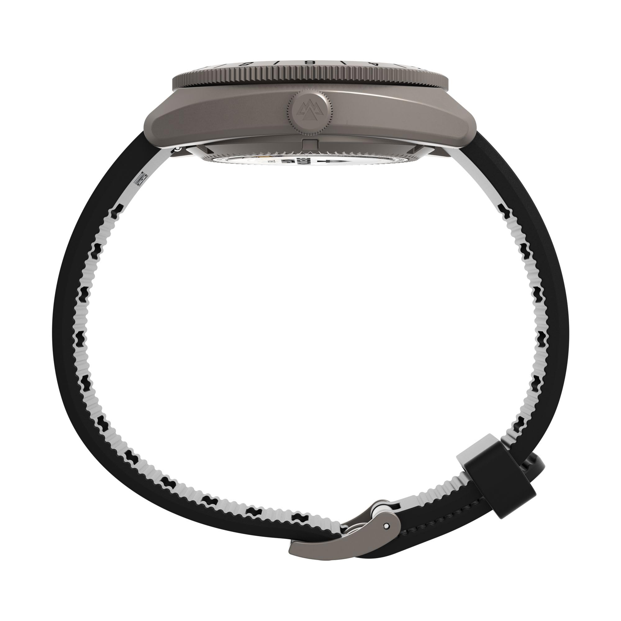 Timex Męski zegarek Expedition Expedition Pioneer 41 mm - czarny pasek czarna tarcza tytanowa obudowa