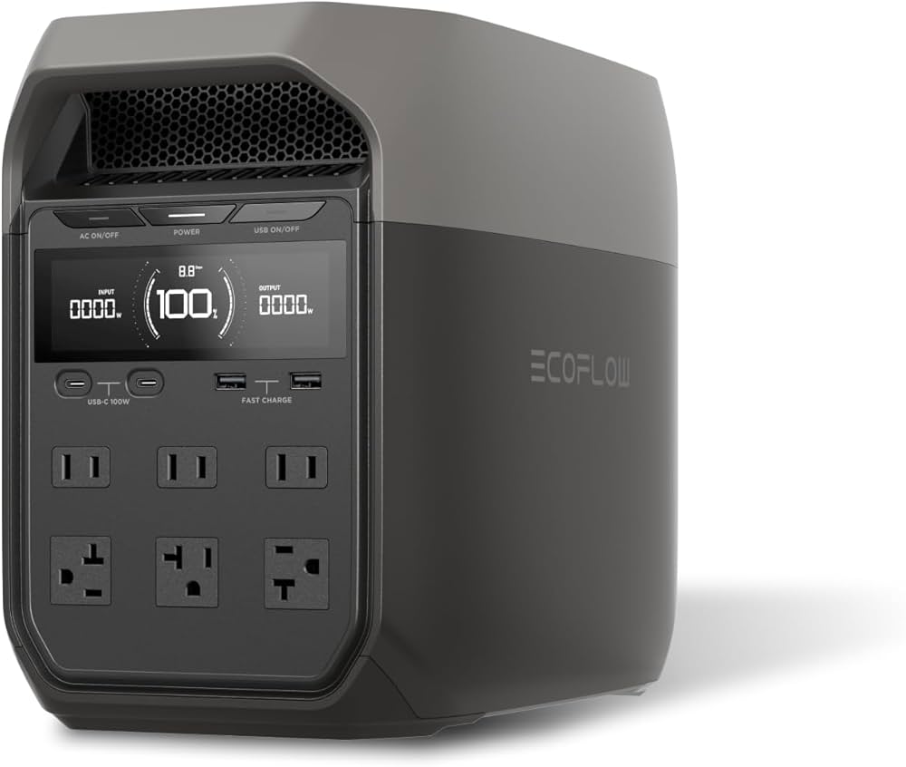 新品Ecoflow DELTA 3 エコフロー ポータブル電源 1024wh Amazon.co.jp: EcoFlow DELTA 3 ポータブル電源 1024Wh リン酸鉄