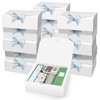 Amazon.com: PEKGRIL 15 PCs Gift Boxes with Lids, White