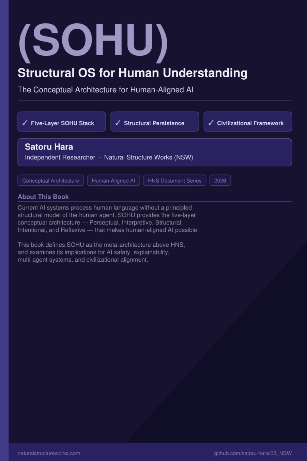 Structural OS for Human Understanding (SOHU): The Conceptual Architecture for Human-Aligned AI