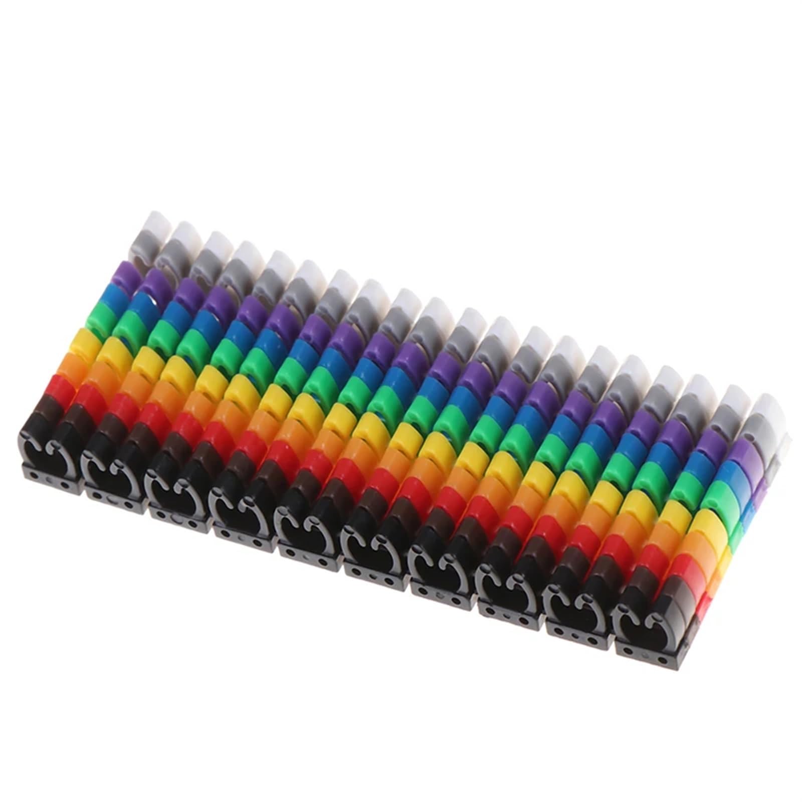 Wire Cord Cable Marker, Cord Labels Cable Markers Number Tags Multicolor 1.5/2.5/4/6mm²(Color 4)