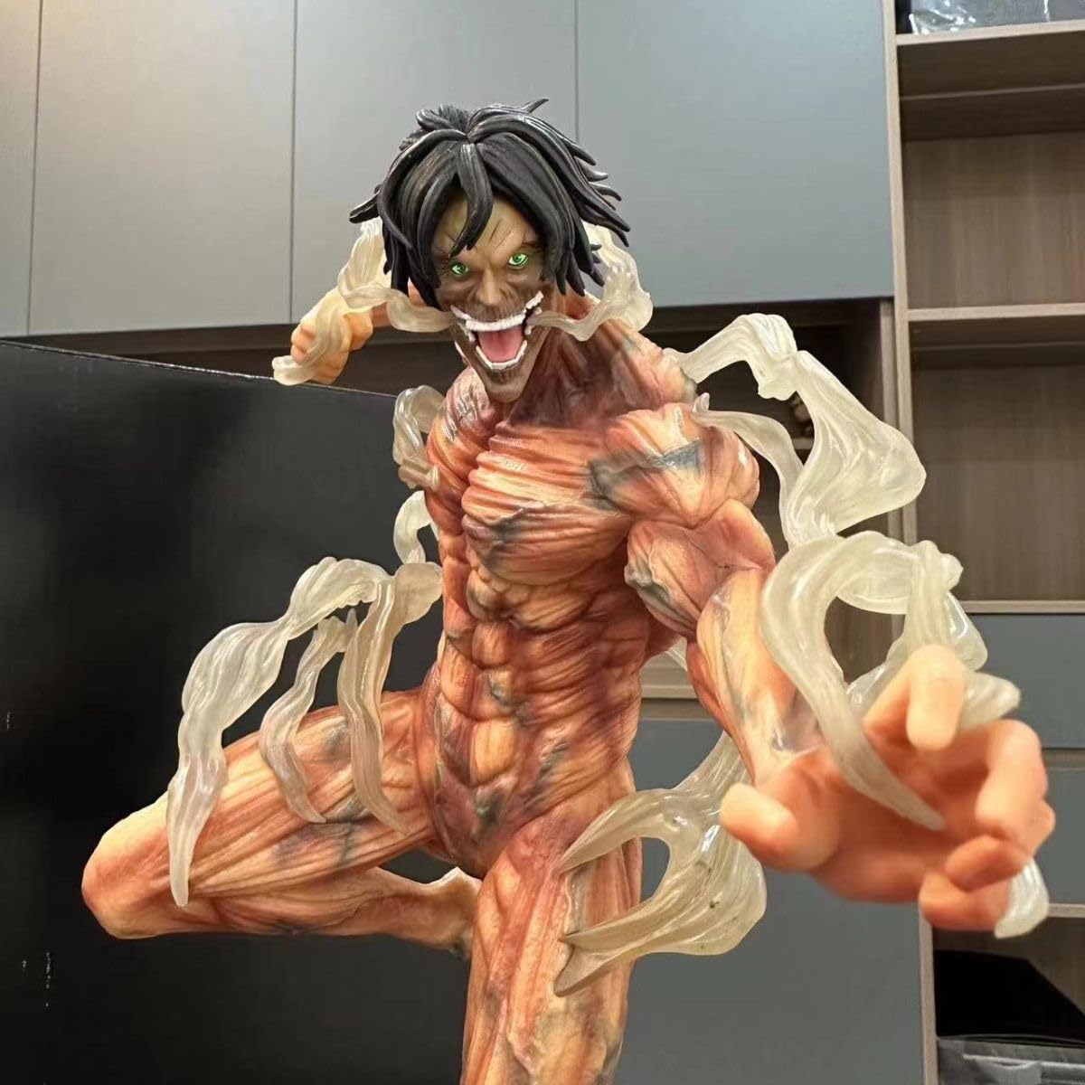 Figura De Eren Jaeger De 16 Cm Con Articulaciones Móviles - PVC Coleccionable De Attack On Titan Para Decoración Y Regalo