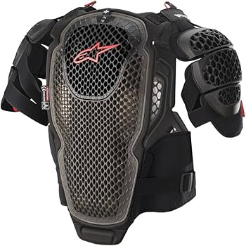 Amazon.com: Alpinestars A-6 Chest Protector Black/Anthracite Xl/2X