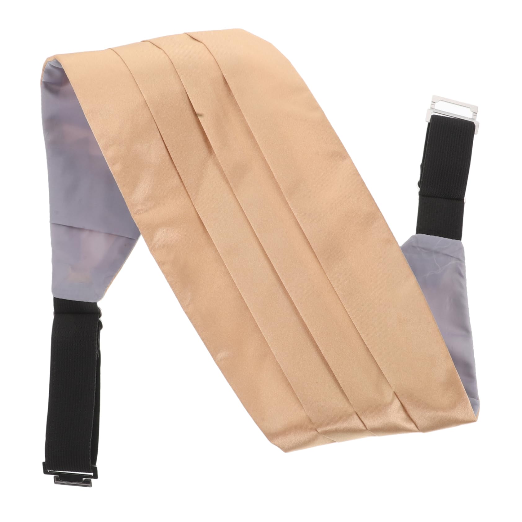 Didiseaon Men's Formal Suit Accessory Satin Cummerbund Bow for Wedding and Party