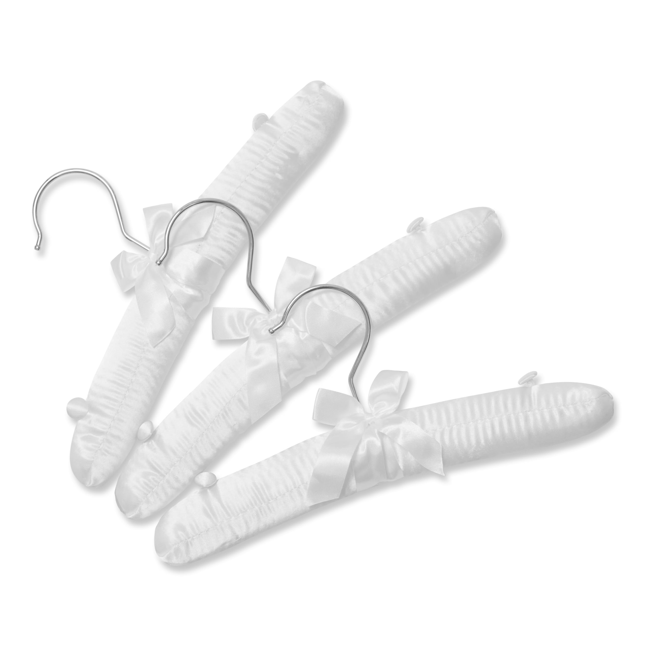The Hanger Store 30 Baby & Toddler Satin Soft Padded Coat Hangers, 26cm