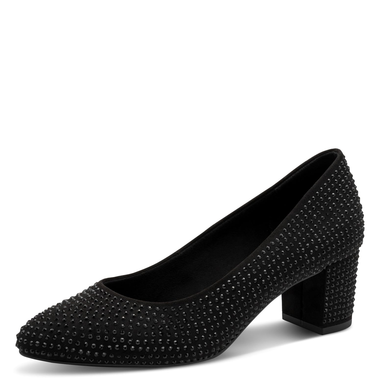 MARCO TOZZI Damen Pumps weiches Feel Me Fußbett weiches Innenfutter Glitzernd