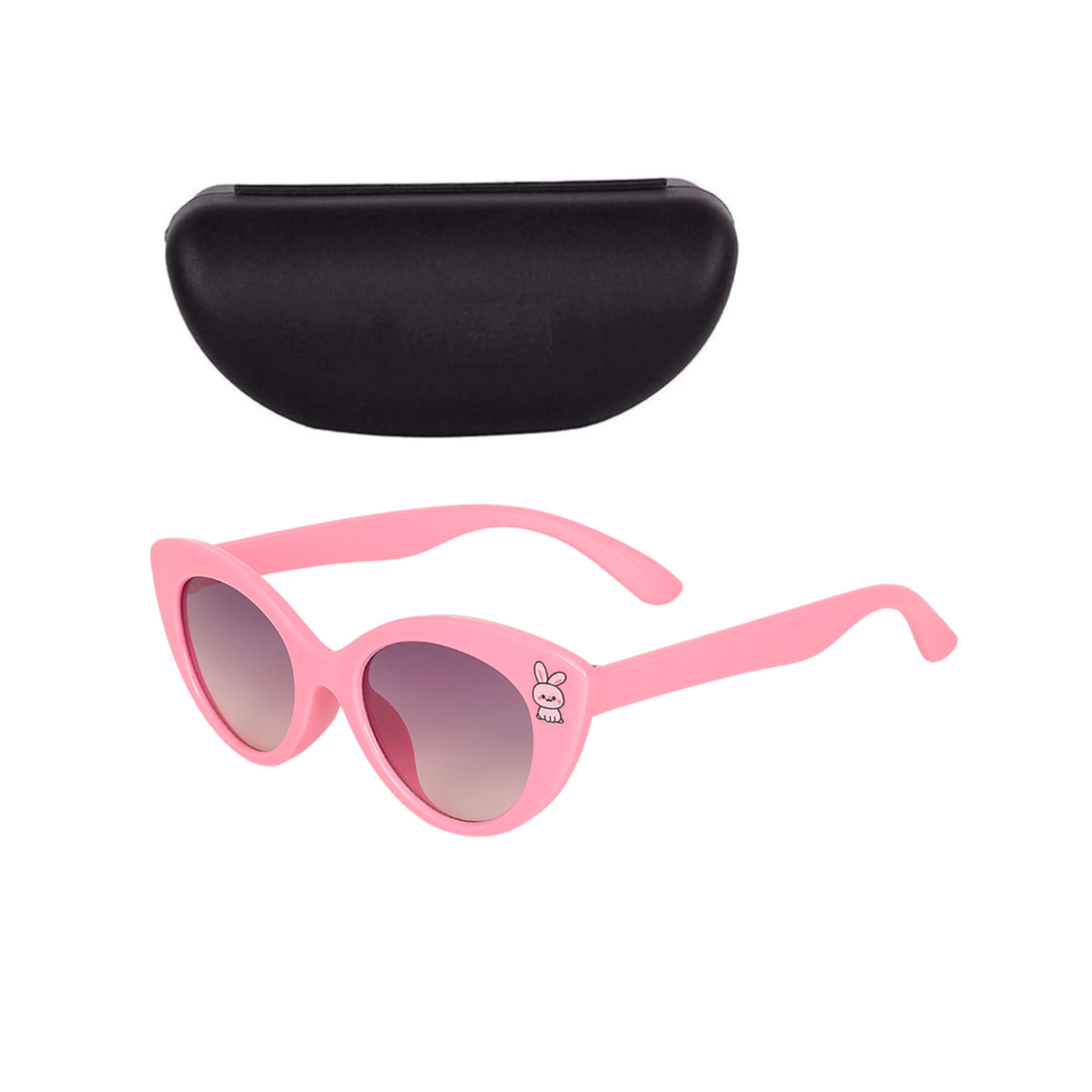 Sunglasses For Kids Girls| Pink Cat Eye, UV Protection Sunglass, Shade For Girls, Stylish, Fashion, Modern, Baby Girls Sunglasses, For Cassual & Formal (Age 3 To 10 Years)-image-10