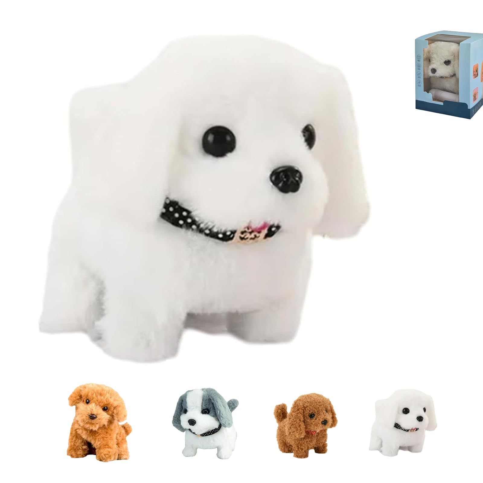 Amazon.co.jp: Menglihualuo Nicoo - 私のリアルなロボット子犬、本物