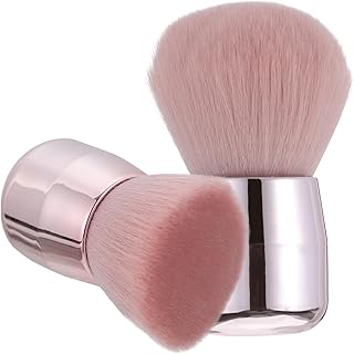 Beavorty 2 brochas de maquillaje facial en fo...