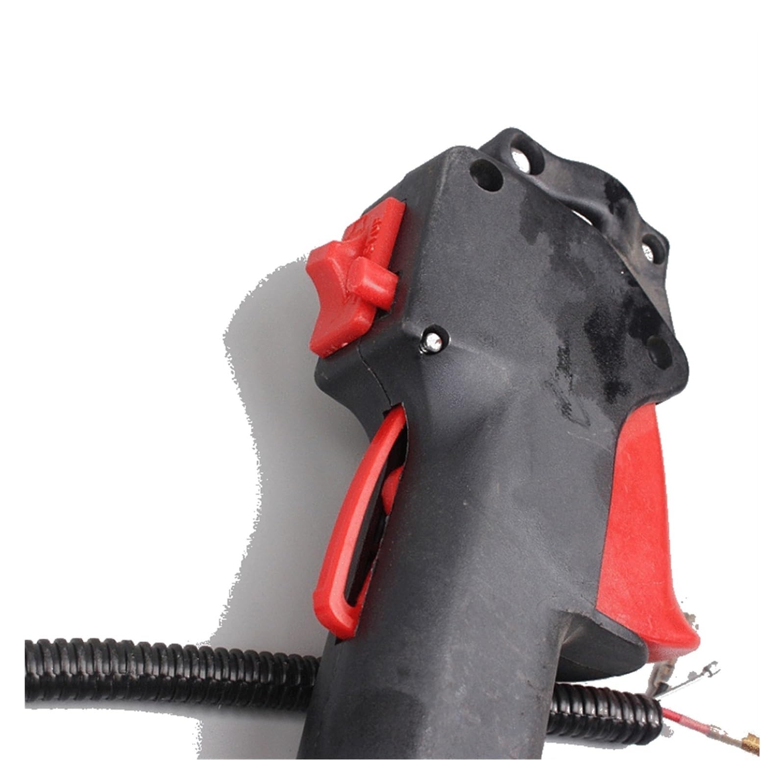 Maniglia del cavo dell'acceleratore Trigger On Off Kill Switch, 48F 1E48F 63cc Trivella di terra Trapano Decespugliatore Decespugliatore Attrezzi da giardino Tosaerba Interruttore dell'acceler