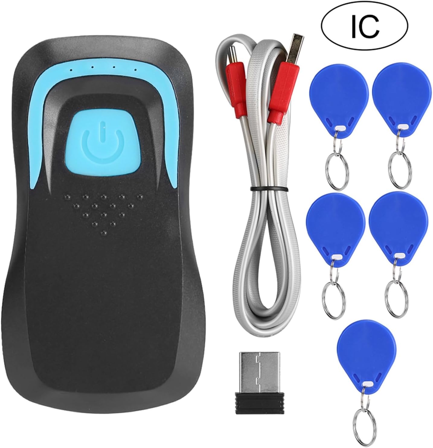 Card Reader Scanner for Devices 10m -Year Battery Life No Password Pairing Contactless Card UID