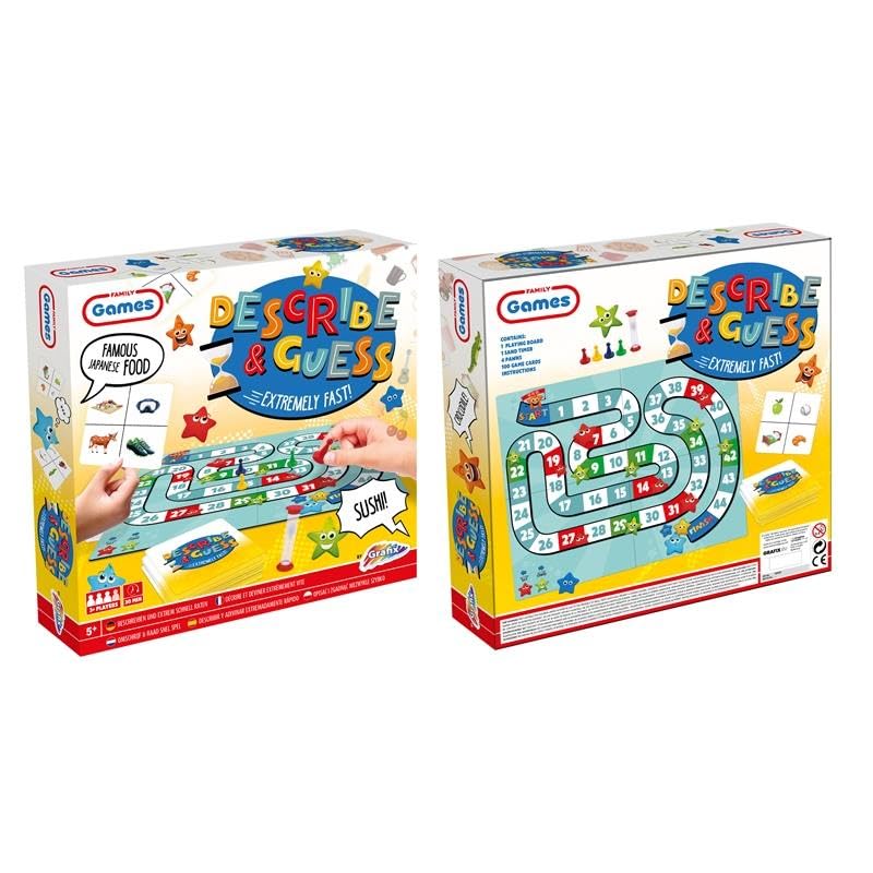 Grafix Juego de adivinanzas súper rápido para niños y diversión familiar