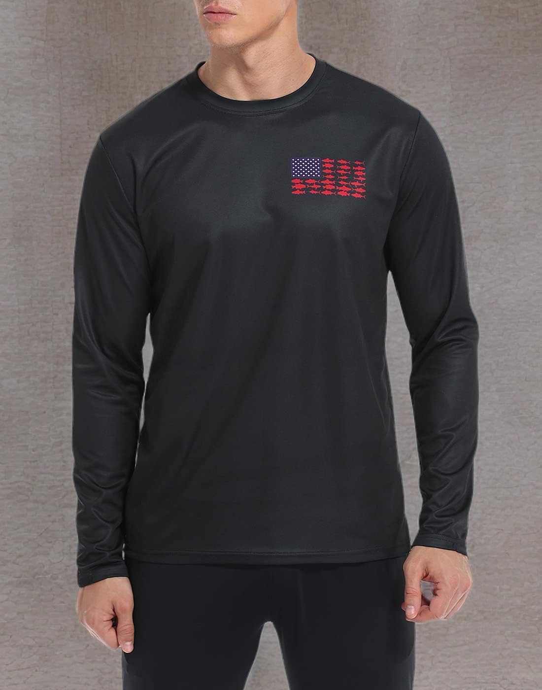 LRD Fishing Shirts for Men Long Sleeve UPF 50 Sun Protection Performance Shirt