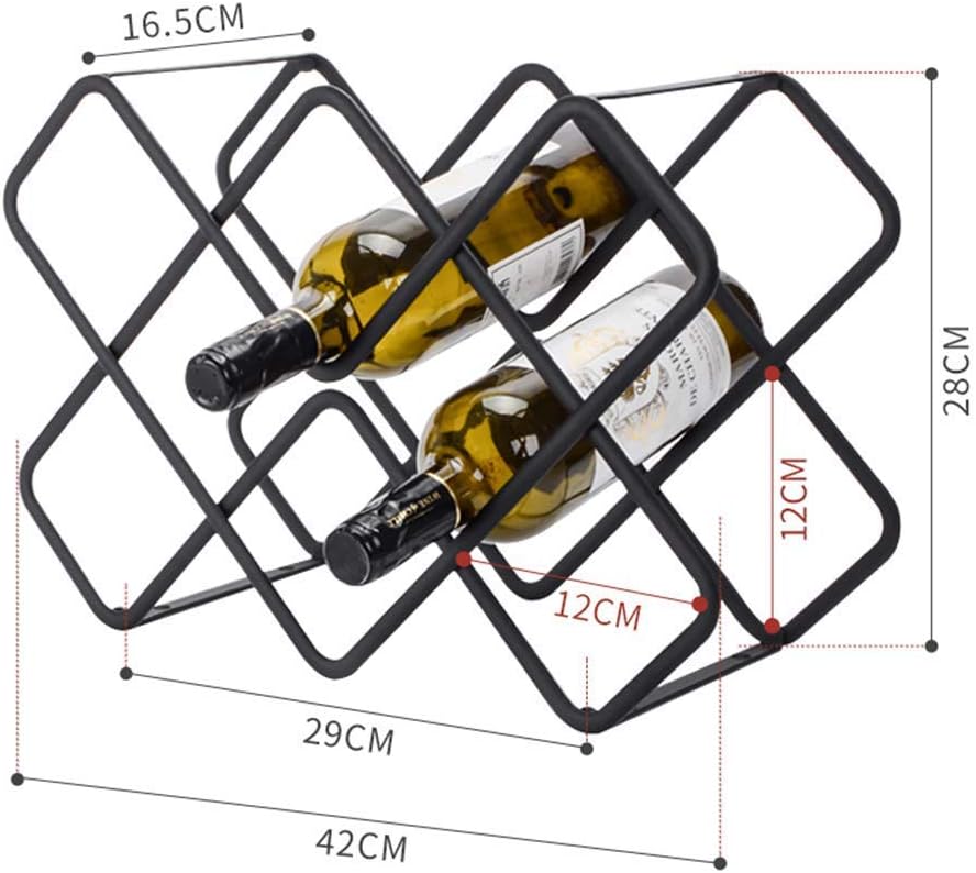 ワインラック バー レストラン ワイングラスラック ホームハンギングメタルカウンタートップ 自立型ワインシェルフホルダー 卓上ワインボトルホルダー グラスホルダー