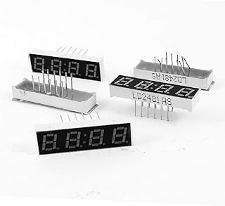 New Lon0167 5 Pcs Featured Common Cathode 12 reliable efficacy Terminals 4 Bit 7 Segment 0.28