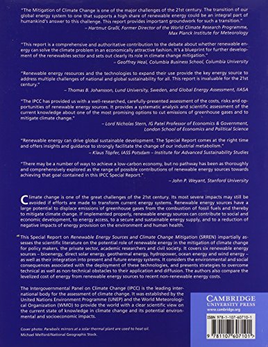 Renewable Energy Sources and Climate Change Mitigation: Special Report of the Intergovernmental Panel on Climate Change - Thumbnail 2