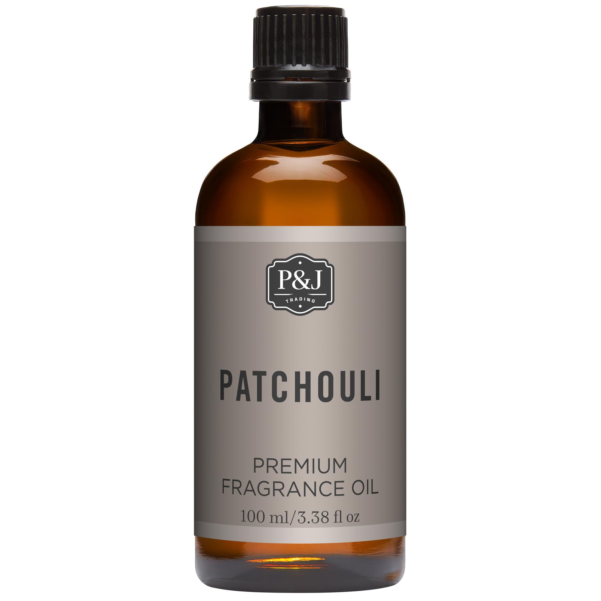 P&amp;J Trading Fragrance Oil | Patchouli Oil 100ml - Candle Scents for Candle Making, Freshie Scents, Soap Making Supplies, Diffuser Oil Scents