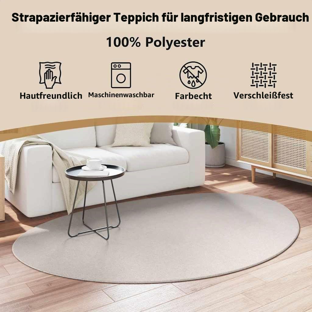 vidaXL Teppich HUARTE Sand 160 x 230 cm Polyester