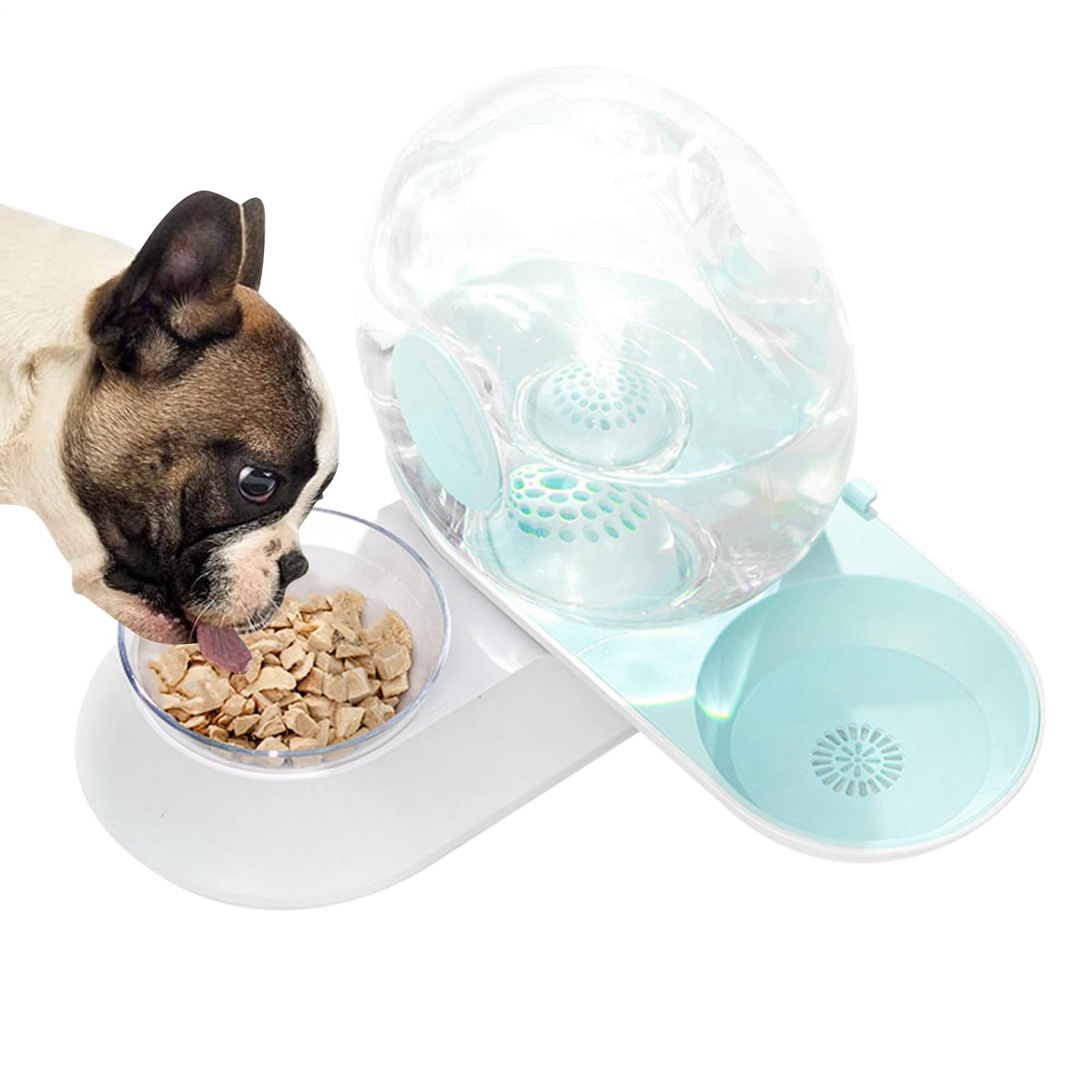 Distributeur automatique de nourriture et d'eau pour animaux de compagnie lors de vos absences