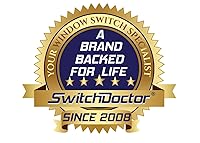 Vista 4 de SWITCHDOCTOR Interruptor maestro para ventanas para Ford F-150 F150 2004-2008 (Ensamblaje maestro con bisel negro)