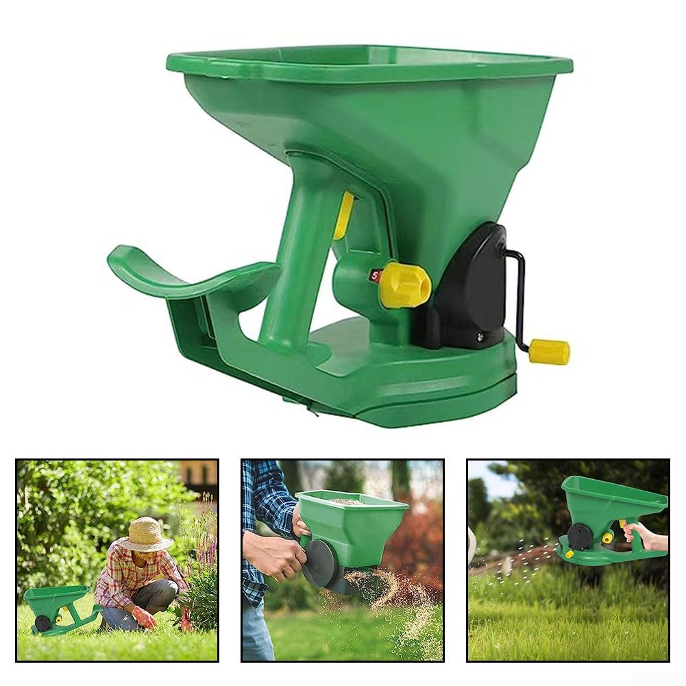 HpLive Épandeur manuel universel Épandeur portable pour l'horticulture Épandeur manuel pour engrais