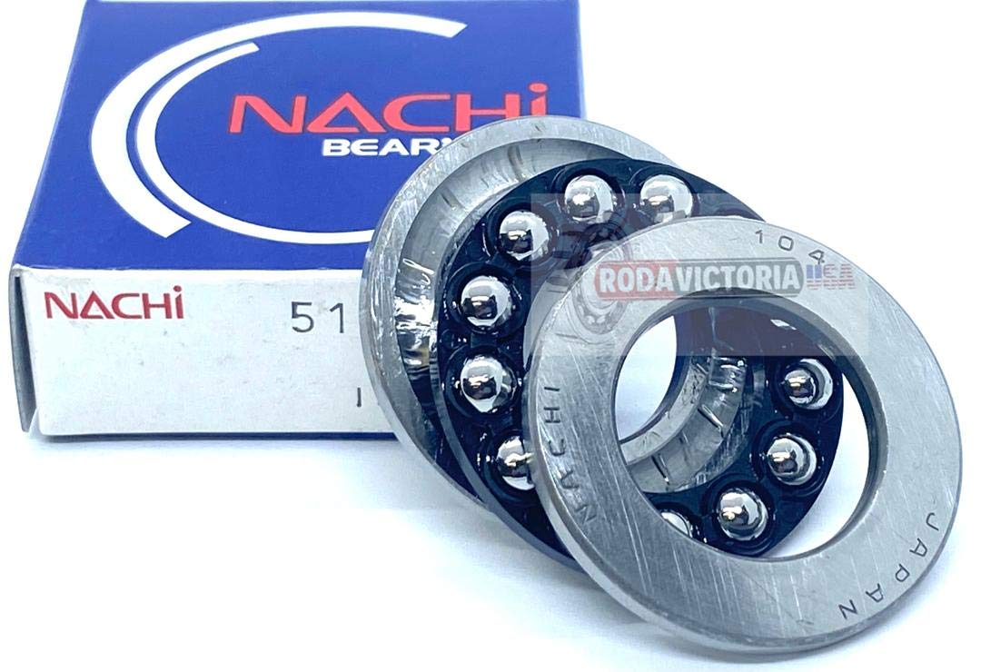 NACHI Japan 51104 Thrust Ball Bearings 20x35x10mm: Amazon