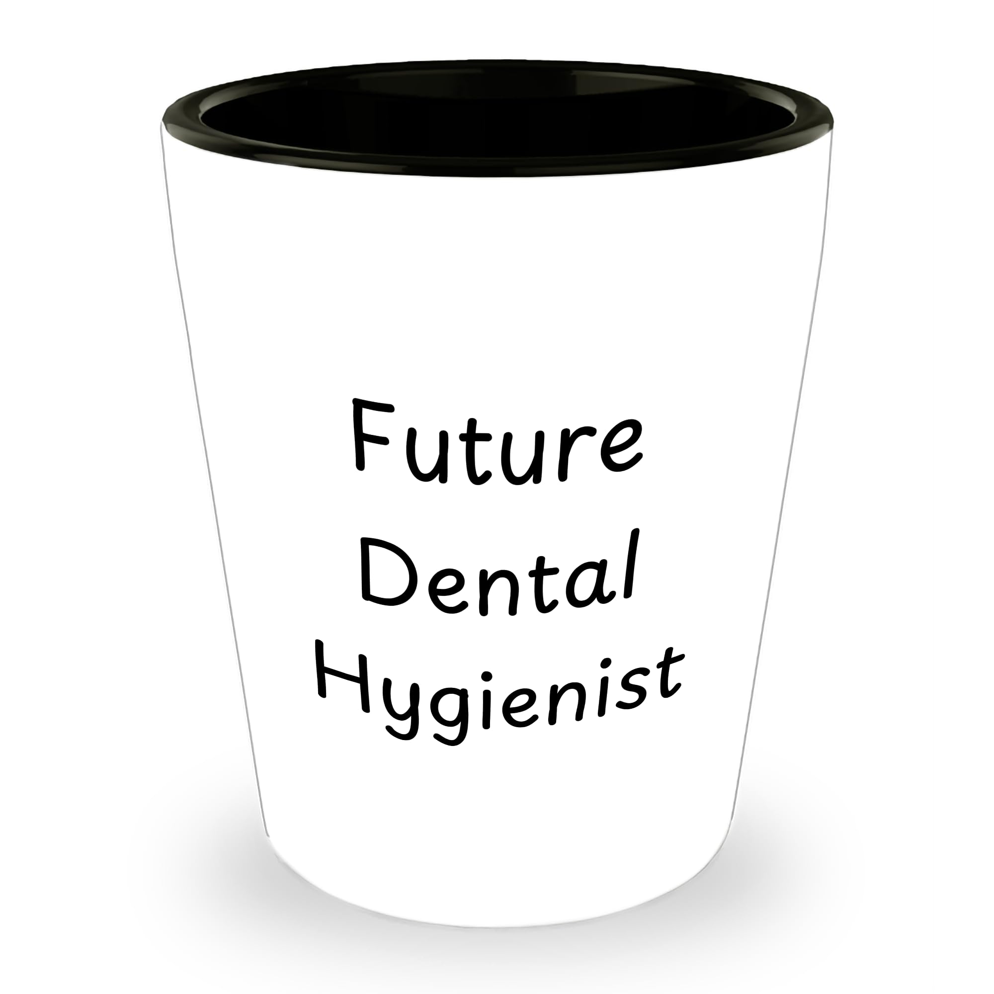 Funny Dental Hygienist Christmas Shot Glass Gifts for Future Dental Hygienist - 'You're Gonna Be a Prime Selection!' from Friends and Family