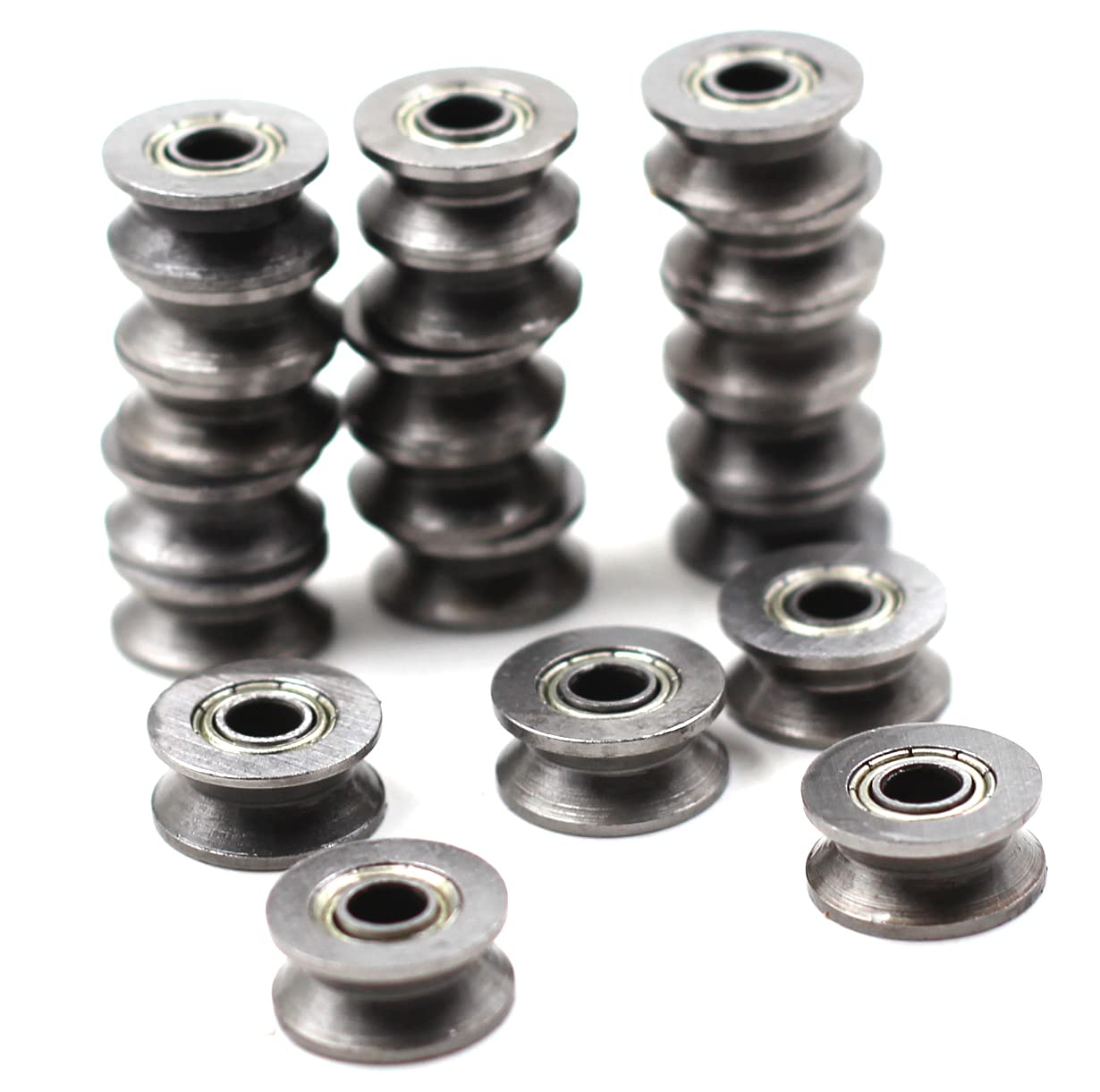 Lot de 20 roulements à billes 624ZZ 4 mm avec rainure en V scellée 4 x 13 x 6 mm