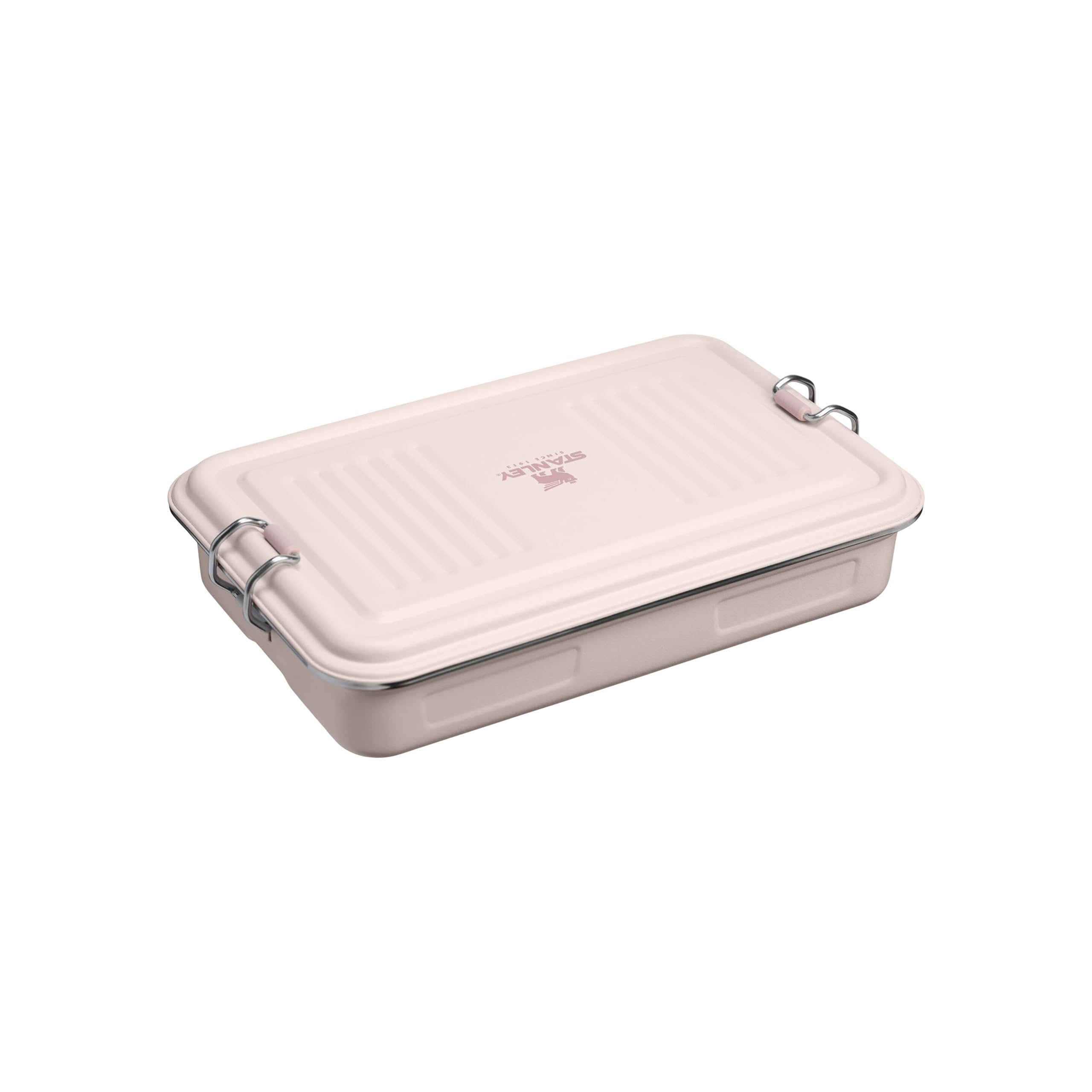 STANLEY The Useful Classic Box 1.2L - Apta Para Lavavajillas - Fiambrera de acero inoxidable - Fiambrera apilable - Sin BPA - Cierre seguro - Rose Quartz