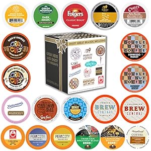 Perfect Sampler Coffee Pods Variety Pack, Including Flavored Coffee Pods, Dark Roast, Medium Roast Coffee Pods, Single…
