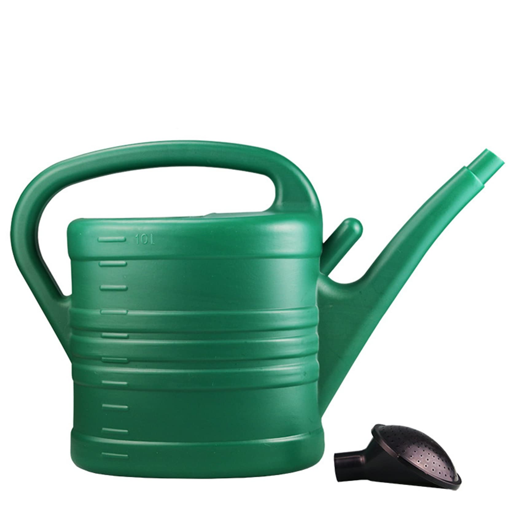 2X Arrosoir avec Verte 10 litres 2 Gallons de Bouteille d'eau de Fleur de Jardin avec Poignée Longue Bouche
